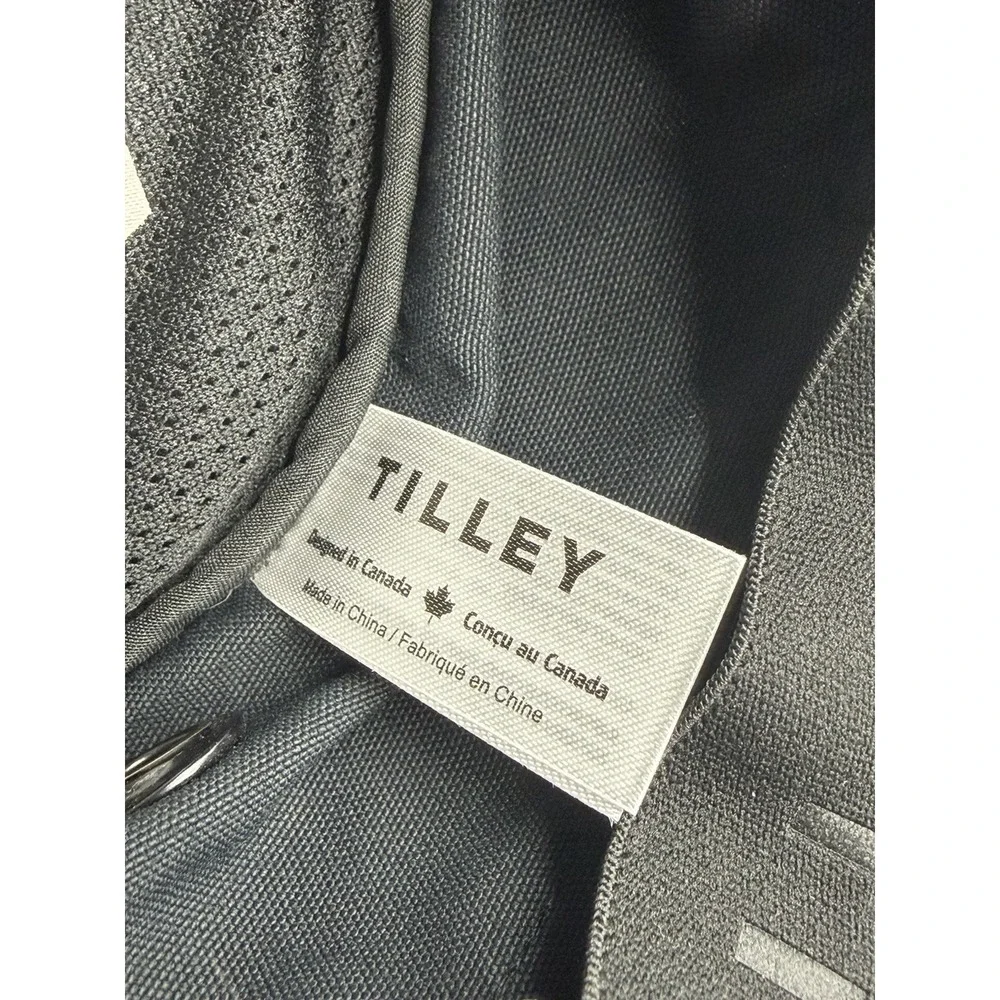 TILLEY CANYON BUCKET HAT Med Black HT7085 Sustainable UPF 50+